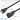 Alternate-Image2 Image for StarTech 1ft (0.3m) Short Extension Cord, NEMA5-15R to NEMA5-15P Black Extension Cord, 13A 125V, 16AWG, Computer Power Extension Cable