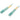Main Image for Tripp Lite by Eaton 10Gb/100Gb Duplex Multimode 50/125 OM4 LSZH Fiber Patch Cable (LC/LC) - Aqua 2M (6 ft.)