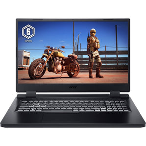 Acer Nitro 5 AN517-55 AN517-55-58G4 17.3" Gaming Notebook - Full HD - Intel Core i5 12th Gen i5-12450H - 8 GB - 512 GB SSD - English Keyboard - Obsidian Black