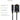 Alternate-Image5 Image for StarTech 3ft (1m) USB to Serial Adapter Cable, COM Retention, FTDI IC, DB9 RS232, Interchangeable DB9 Screws/Nuts, Windows/macOS/Linux