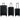 Front Image for Earth Collection - 3-piece Hardside Luggage set - Black