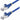 Main Image for StarTech 1ft Blue CAT8 Ethernet Cable, Snagless RJ45, 25G/40G 2000MHz, 100W PoE, S/FTP, 26AWG Pure Bare Copper, LSZH Network Patch Cord