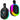 Alternate-Image1 Image for JLab Pop Party Portable Bluetooth Speaker System - 5 W RMS - Black