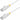 Main Image for StarTech 9in White Slim CAT6 Ethernet Cable, Slim Snagless RJ45, UTP, LSZH, 28AWG Bare Copper, Slim Network Patch Cord