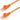Main Image for StarTech 9in Orange Slim CAT6 Ethernet Cable, Slim Snagless RJ45, UTP, LSZH, 28AWG Bare Copper, Slim Network Patch Cord