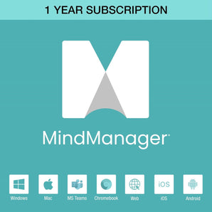 Corel MindManager for Mac & Windows 1-Year Subscription (Download)