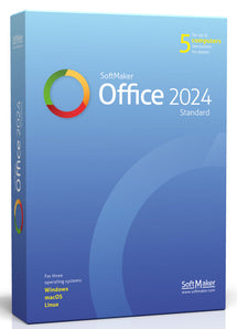 SoftMaker Office Standard 2024 for Mac/Windows/Linux 5 Computers