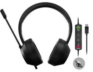 Adesso Xtream P7 Wired Stereo Headset With CoPilot AI Controls & Voice Dictation