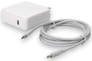 AddOn Apple MRW22LL/A Compatible 60W USB-C Laptop Power Adapter and Cable