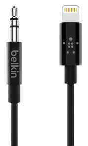 Belkin 3.5 mm Audio Cable With Lightning Connector (2 Lengths)