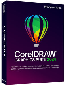 Corel CorelDRAW Graphics Suite 2024 for WINDOWS/MAC (When Purchased w/MS Office or Own Office)