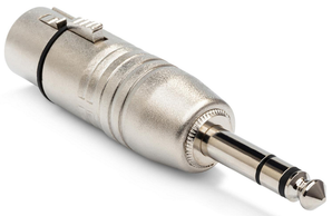 Hosa XLR3F to 1/4" TRS Adapter