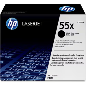 HP 55X High-Yield Black Toner Cartridge