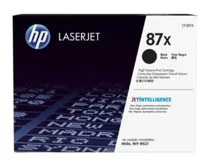HP 87X High-Yield Black Toner Cartridge