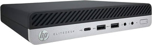 HP EliteDesk 800 G4 Intel Core i7 16GB RAM 256GB SSD Mini PC with Windows 11 Pro (Refurbished)