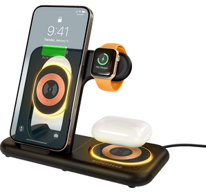 HyperGear PowerFold X-Ray 4-in-1 Foldable Wireless Charging Stand