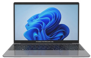 Hyundai HyBook 14" Intel Celeron 4GB RAM 128GB SSD Laptop with Office 2024