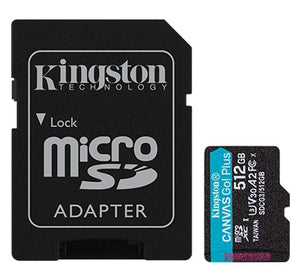 Kingston Canvas Go! Plus microSD Memory Card (5 Capacities)