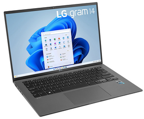 LG gram 14" WUXGA 13th Gen Intel Core i5 Ultra-Light Laptop PC with Windows 11 Pro & Office 2024 (4 Configurations)