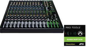 Mackie ProFX16v3 16-Channel Pro Analog Mixer with FREE! Avid Pro Tools Subscription (On Sale!)
