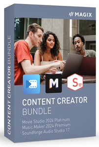MAGIX Content Creator Bundle for Teachers & Students 1-Year Subscription (Download)