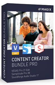 MAGIX Content Creator Pro Bundle for Students & Teachers 1-Year Subscription (Download)