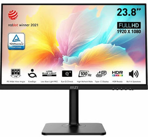 MSI Modern 24" FHD IPS Multimedia Monitor with HDMI & USB-C Power Delivery (On Sale!)