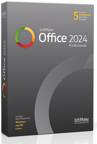 SoftMaker Office Professional 2024 for Mac/Windows/Linux 5 Computers
