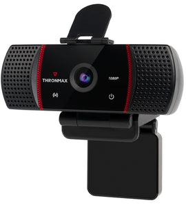Thronmax Stream GO X1 FHD Webcam with Privacy Shutter & FREE! Tripod