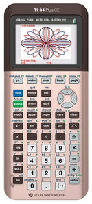 Texas Instruments TI-84 Plus CE Graphing Calculator (Rose Gold)