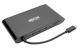 Tripp Lite USB-C Docking Station for PCs, Chromebooks, Tablets & Smartphones - U442DOCK1B-X