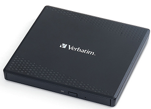 Verbatim External USB Slimline CD/DVD Writer