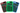 Victor 8-Digit Pocket Calculator in Translucent Bright Colors (10-Pack)