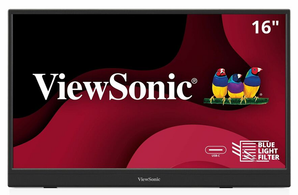 ViewSonic 16" FHD Portable USB-C Portable Multimedia Monitor