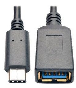 Tripp Lite USB 3.1 Type-C to USB Type-A 6-Foot Cable (M/F)