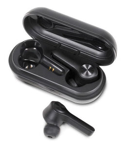 Aluratek Bluetooth 5 True Wireless Earbuds with Built-in Microphone & Rechargeable Case