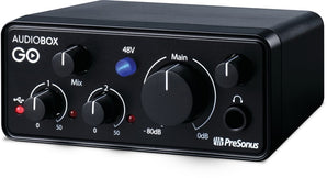 PreSonus AudioBox GO with FREE! Studio One Artist Recording Software