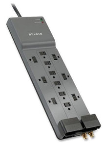 Belkin 3940 Joule 12-Outlet Surge Protector with Phone/Coax Protection (3-Pack)
