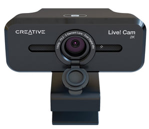 Creative Live! Cam Sync V3 2K QHD USB Webcam with 4X Digital Zoom