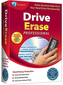 Avanquest Drive Erase Professional with FREE! Bonus Software for Windows (Download)
