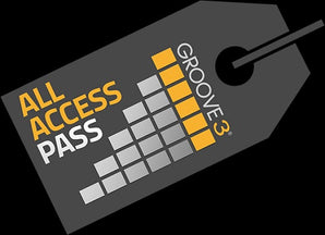 Groove3 Music & Instrument Training 1-Year All Access Pass + 3 Months FREE! Bonus