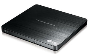 LG External Ultra Slim CD/DVD Reader/Writer with TV Connectivity (Black)