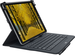 Logitech Universal Folio Keyboard Case with Bluetooth for 9"/10" Tablets