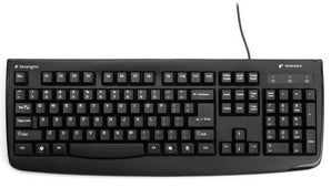 Kensington Pro Fit USB Washable Keyboard (Black)