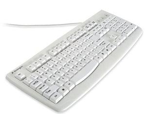 Kensington Pro Fit USB Washable Keyboard (White)