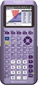 Texas Instruments TI-84 Plus CE Graphing Calculator (Infinitely Iris)