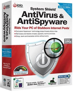 IOLO System Shield AntiVirus & AntiSpyware Whole Home License (Download)