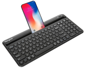 Targus Multi-Device Bluetooth Antimicrobial Keyboard with Cradle (On Sale!)