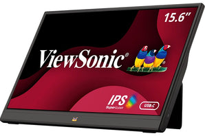 ViewSonic 15.6" FHD Portable IPS USB-C & HDMI Monitor with Mobile Ergonomics & Sleeve (On Sale!)