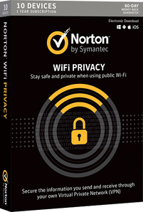 Symantec Norton WiFi Privacy (1 Year / 10 Devices)